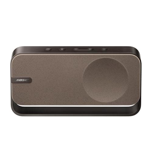 Bose SoundLink Home Speaker, Premium, Portable and Wireless Bluetooth Bookshelf Speaker, Up to 9 Hours Battery Life, Warm Wood — view 4