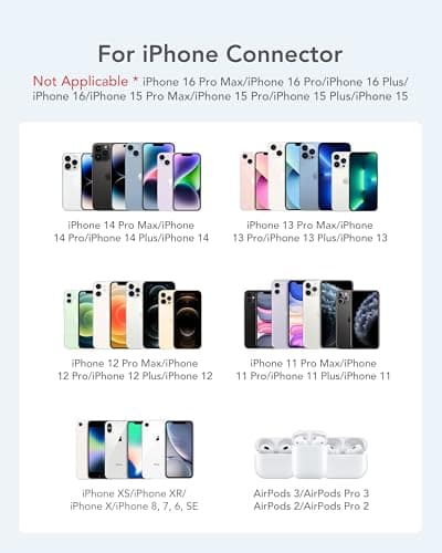 Charmast 20W Power Bank for iPhone 14/13, Mini Size with Built-in Connector — view 3