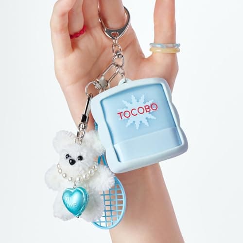 TOCOBO Mini Cotton Airy Sun stick with Silicone Key Ring Sunscreen (Mini_Stick) (1 Count (Pack of 1) — view 3