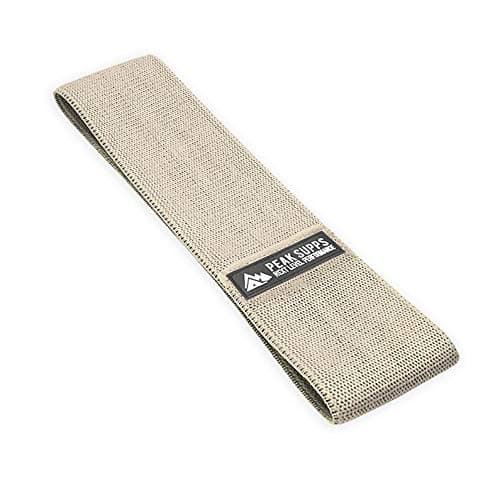 Fabric Resistance Band - Grey Moderate-Heavy Strength - Hip Circle Loop NON ROLL