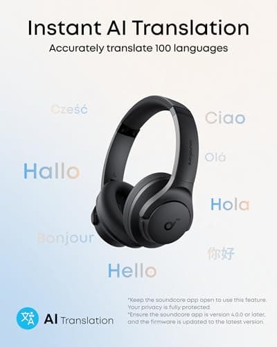 soundcore Anker Q20i, Hybrid Active Noise Cancelling Foldable Headphones — view 5