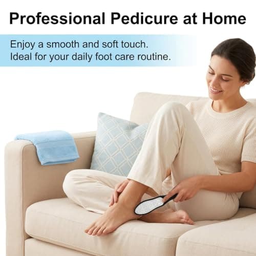 Double Sided Stainless Steel Foot File Callus Remover for Hard Dry Skin — view 6