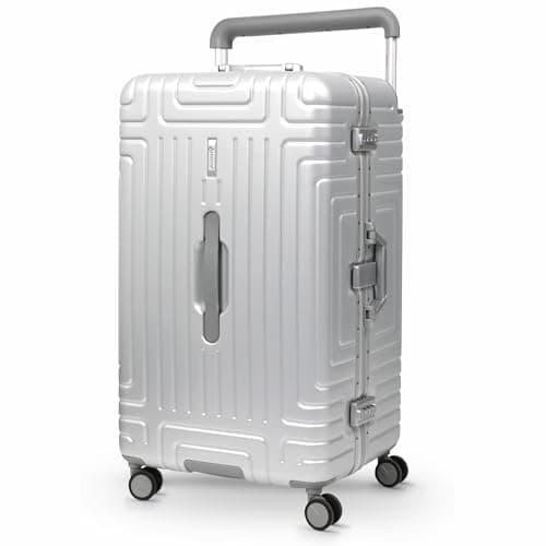 Aerolite Premium Hybrid Aluminium Polycarbonate Trunk, 4+1 Silent Wheels