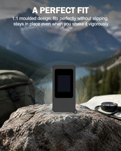 Powfix 1 Pack Silicone Case for GL.iNet GL-E5800 Mudi 7 Travel Router — view 6