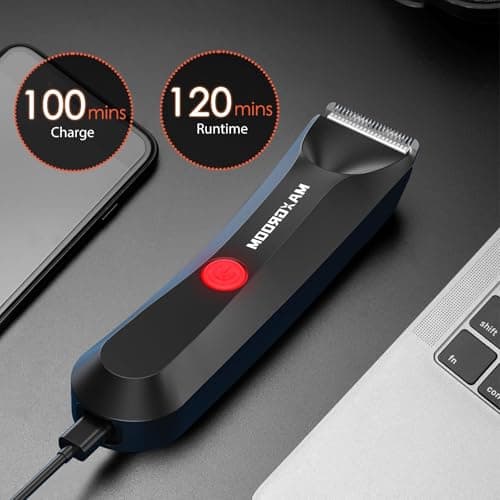 Maxgroom ManScape Body Hair Trimmer Men, Electric Razor for Pubic Hair — view 5