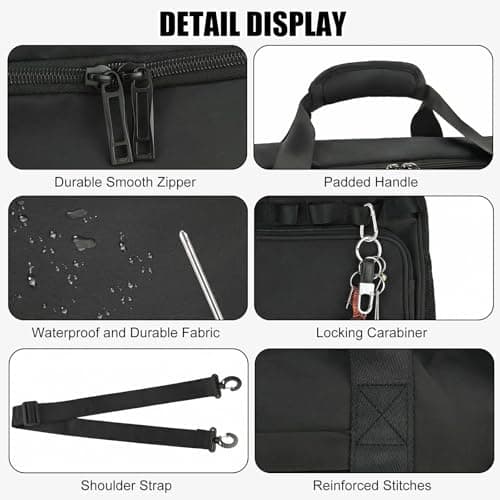 Sports Gym Bag for Women Men, 65L Travel Duffel Bag Overnight Weekend Bags — view 4