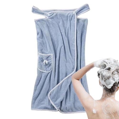 Bath Towel Wrap Pocket Bath Towel Wraps Dress Body Shower Robe