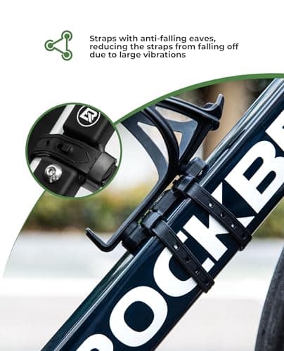 ROCKBROS Bike Bottle Holder Adapter with 155-220mm Adjustable Strap — view 6