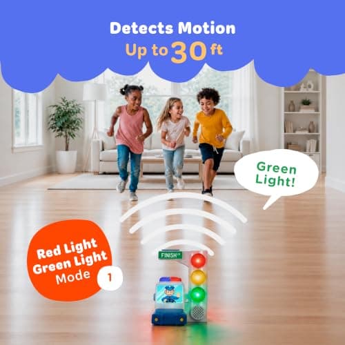 Move2Play, Red Light Green Light Game with Motion Sensing | Family Fun & Birthday Party Games | Gift for Kids, Preschool Ages 3, 4, 5, 6, 7+ Year Olds | Travel, Indoor, Outdoor — view 3