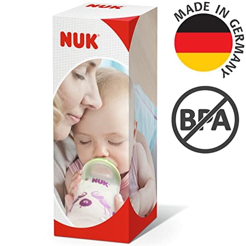 NUK Kiddy Cup Toddler Cup | 12+ Months | 300 ml | Leak-Proof Toughened Spout | Clip & Protective Cap | Pink — view 5