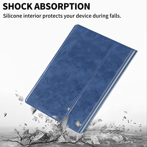 Gexmil Leather Case for iPad Air 11 Inch M4/M3/M2,10.9 Inch,Blue — view 4
