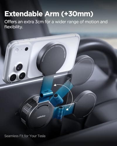 Spigen VacuumLock MagSafe Car Mount Magnetic Car Phone Holder Cradle — view 5