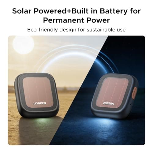 UGREEN FineTrack Pro Solar Tracker Tag for Apple Find My, 110dB, Key Finder — view 3