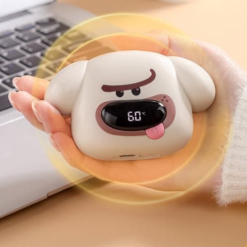 Reusable Hand Warmers, Dog Shape Rechargeable Heater, Portable Electric — view 6