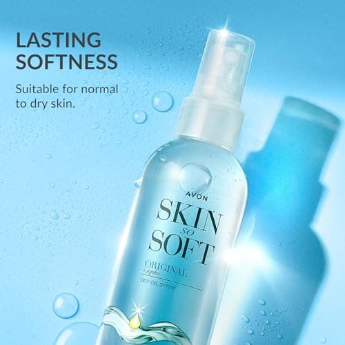 Avon Skin So Soft Dry Oil Spray 250ml, Locks in Moisture, Formulated with Jojoba Oil and Vitamin E, Quick Dry Formula, Cruelty Free — view 5