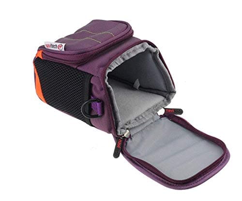 Navitech Purple Protective Portable Handheld Pocket Projector Carrying Case and Travel Bag for The Pico Genie P200 — view 5