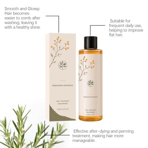 Moisturizing Shampoo 120ml Plant Extract Natural Refreshing Odor Eliminator — view 5