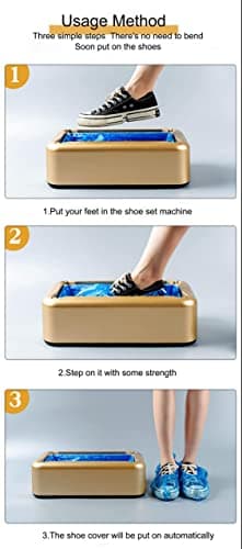 LCPCX Disposable Shoe Covers 100 Pack for Shoe Cover Dispenser — view 4