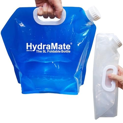 HydraMate Water Carrier Camping - Collapsible Containers 5L Bottles