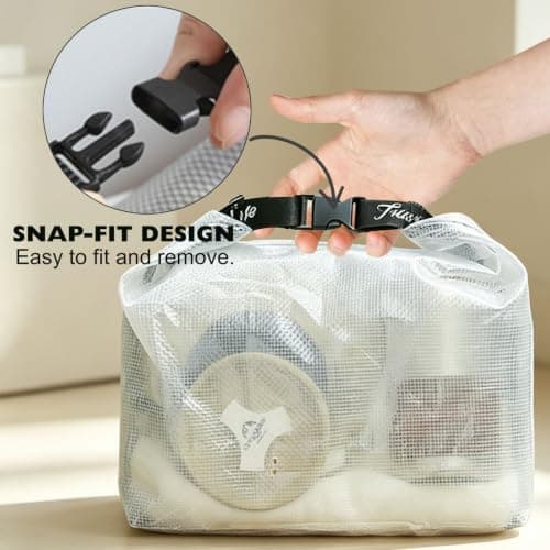 BSITSSS 2PCS White Dry Bag Dry Bags Waterproof Portable Drybag — view 4