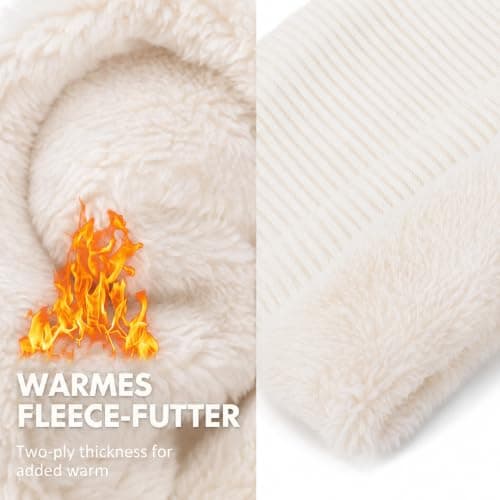 I Kua Fly Snoods for Men Women Unisex Winter Neck Warmer Knitted Scarf — view 2