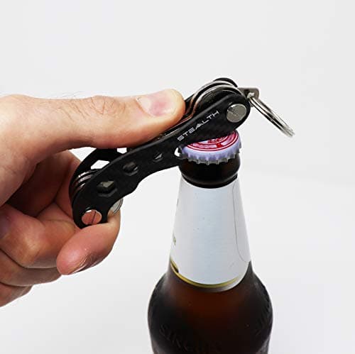 Stealth Pocket Key Holder - Carbon Fibre Key Organiser with Bottle Opener — view 6