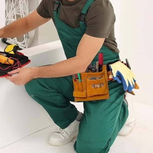 Electrician Toolbelt Faux Leather, Portable Tool Bag, Various Tools — view 2
