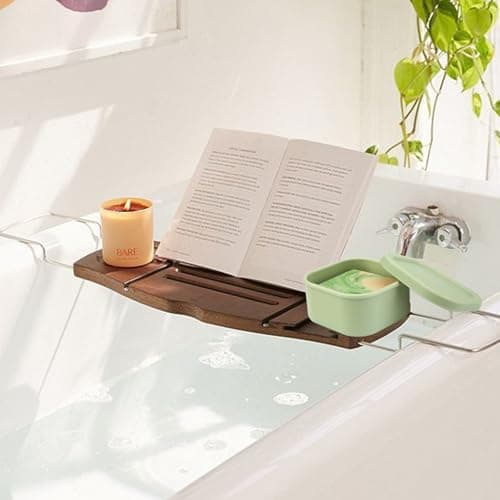 TITATI Travel Soap Case, Square Silicone Soap Holder for Dr. Squatch, Portable Shampoo Bar Case for Shower, Camp, Gym (Pea Green) — view 5