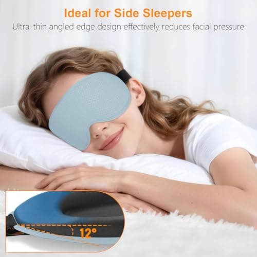 Gritin 2026 Gen 2 Sleep Mask-100% Blackout Eye Sleeping Mask for Women&Men — view 4