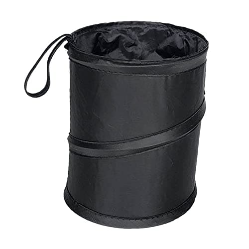 plastific Collapsible Car Trash Bin Leakproof Foldable Vehicle Storage Bin