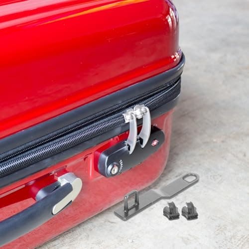 Zipper Repair Kit DIY Bag Making Zipper Supplies with 2 Sets Zinc Alloy Pulls for Suitcases Backpacks Prevents Accidental Opening — view 5