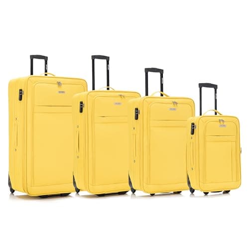 32" Extra Large Suitcase Super Lightweight Luggage Integrated Combination Lock 20% Expandable 2 Wheel Soft Shell Check in Hold Luggage for 30kg — view 2