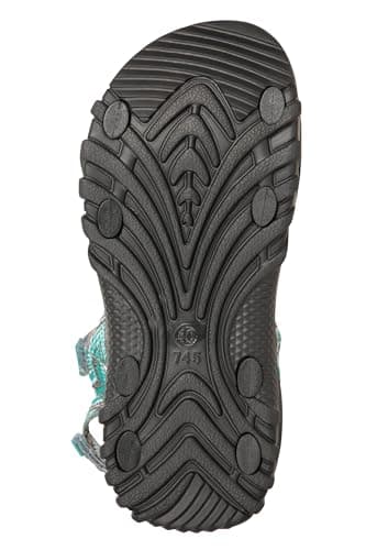 Mountain Warehouse Cyprus Womens Summer Walking Sandal Blue 5 — view 6