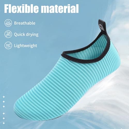 Beach Shoes Women Water Shoes Men Quick Dry Barefoot Footwear for Swimming — view 4