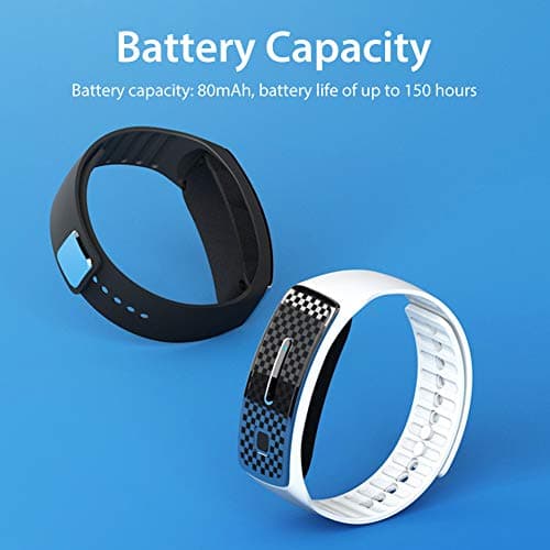 Mosquito Repellent Bracelet Adjustable Ultrasonic Pest Repellent Wristband, Bug Repellent Bracelet, 150H USB Rechargeable Insect Mosquito Bands, Anti-Mosquito for Adults — view 5