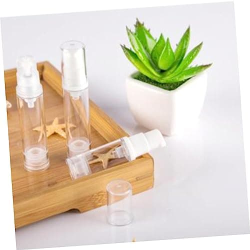 DEARMAMY 12 Pack Empty Spray Bottles Sunscreen Sprayer Press Pump Fine Bottle for Aromatherapy Subpackaging — view 2