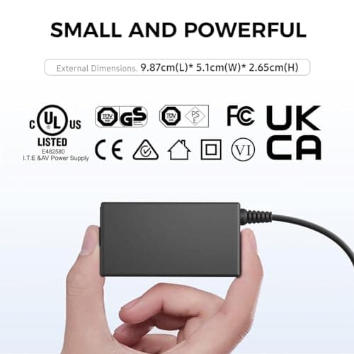 KFD Universal 15V DC Power Supply 5.5x2.1mm with Multi connector 5.5x2.5mm 3.5x1.35mm 4.0x1.7mm 4.8x1.7mm 5.5x3.0mm 6.5x4.4mm AC 100-240V UK cable Converter to 15 volts 4A 3A 60W Transformer — view 3
