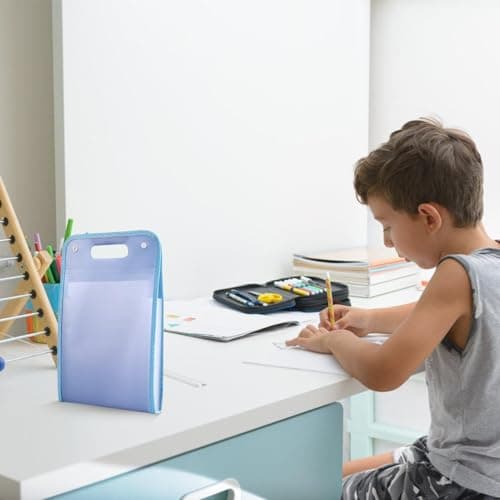 Expandable File Folder Organizer Large Capacity Waterproof Document Case — view 3