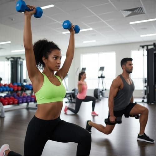 Neoprene Hex Dumbbell Set of 3 Pairs 0.5–10kg – Non-Slip Hand Weights for Home Gym, Strength Training, Fitness Workouts & Full-Body Exercise for Men & Women (Without Rack-Black, 2×(4+5+6)30kg) — view 6