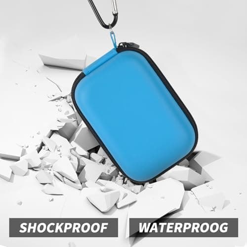 ANKHOH Carrying Travel Case for Noxgear 39g Wearable Bluetooth Clip Speaker — view 5