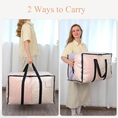 Dntorx 8 Pack 105L Moving Bags Heavy Duty Storage Bag Dorm Moving Essential — view 5
