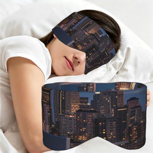 Sleep Mask Eye Mask Zero Pressure Blocking Light Sleeping Mask Eye Covers