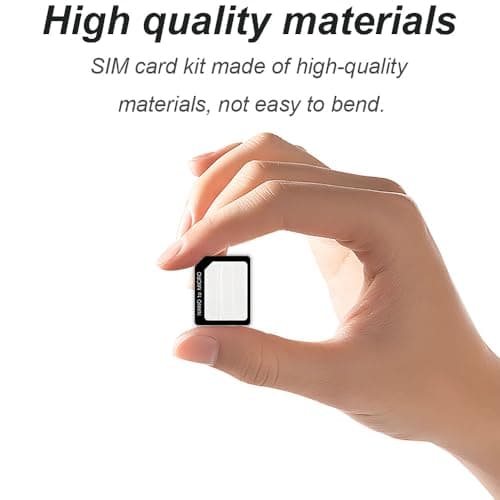 4 in 1 Nano SIM Card Adapter, 3 Set SIM Card Adapter with SIM Ejector Pin Compatible with Mobile Phone — view 6