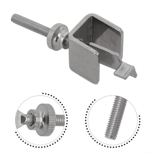 Portable Door Lock for Travel Security - Anti-Theft Device for Outward Swinging Doors - Aluminium Alloy Home Safety Kit 9.2cm — view 5