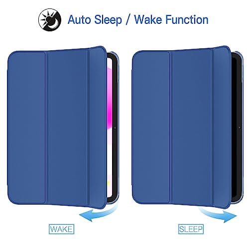 JETech Case for iPad (A16) 11th/10th Gen, Navy Blue — view 6
