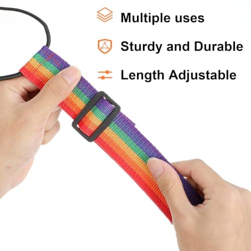 Wanmu 3pcs Adjustable Luggage Connector Straps for Multiple Suitcases — view 4