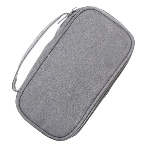 Portable Storage Bag for Power Bank and Data Cables Oxford Cloth