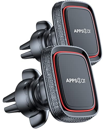 APPS2Car 2 PACKS in Car Phone Holder Air Vent Magnetic