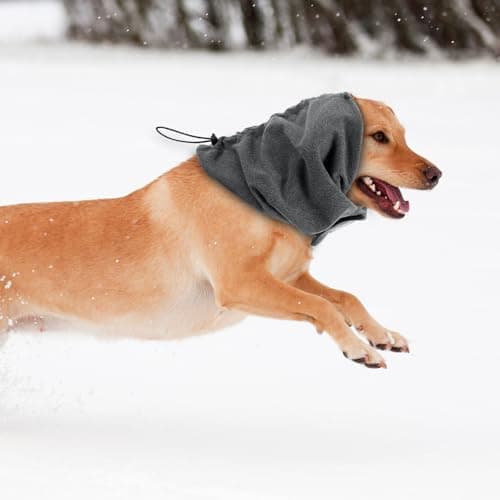 Dog Snood Warm Ear Cover for Dogs Polyester Size L — view 6