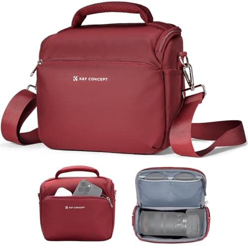 K&F CONCEPT Camera Sling Bag Small Crossbody Camera Case